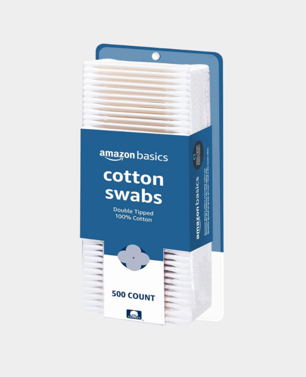 Basics Cotton Swabs for Personal Hygiene