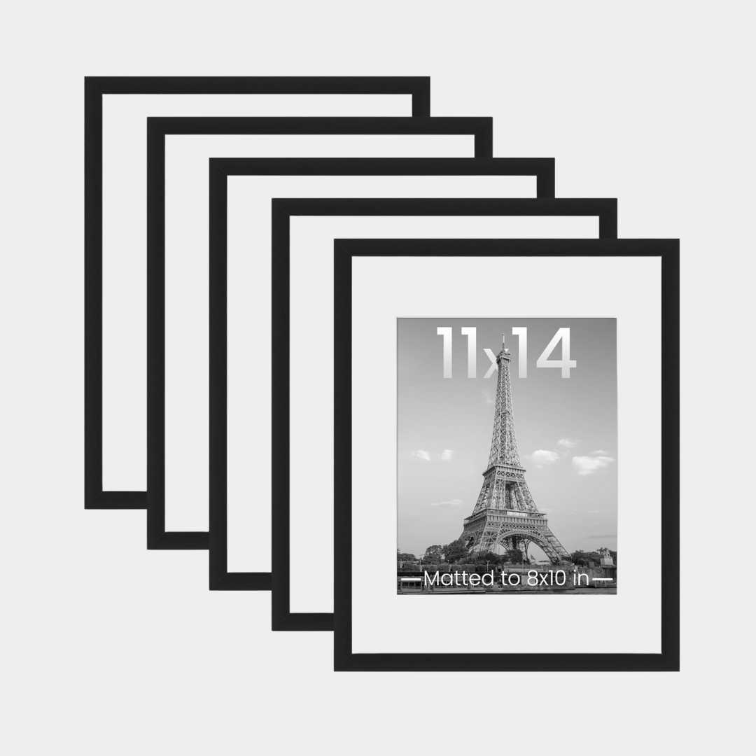 upsimples 11x14 Picture Frame Set of 5, Display Pictures