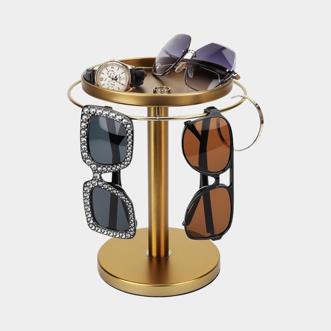 360° Rotating Sunglass Organizer Storage