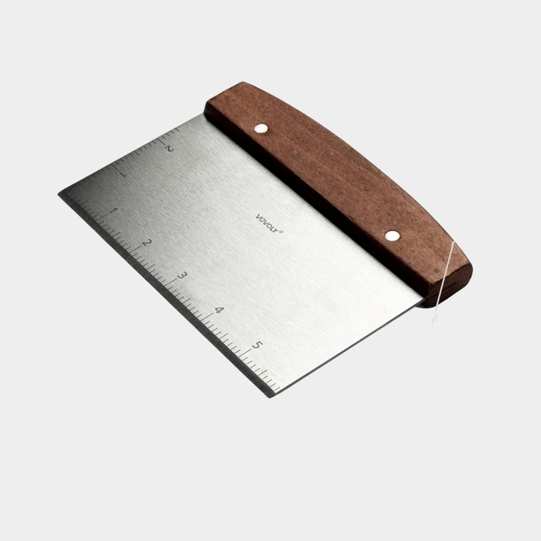 Vovoly Multipurpose Bench Scraper Kitchen Utensil