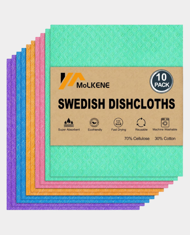 Swedish Reusable Kitchen Dishcloths