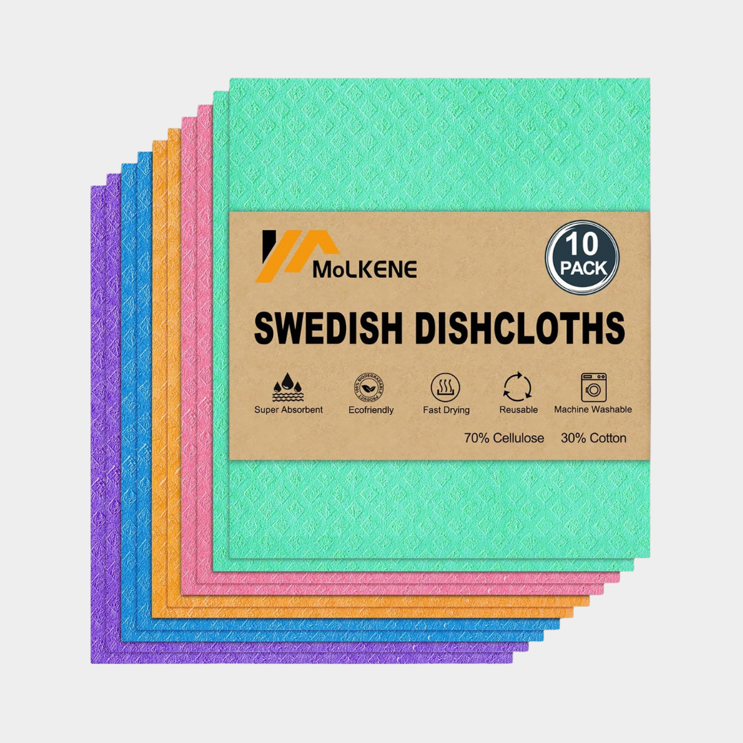 Swedish Reusable Kitchen Dishcloths